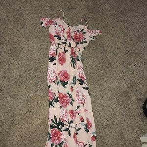 Floral maxi dress